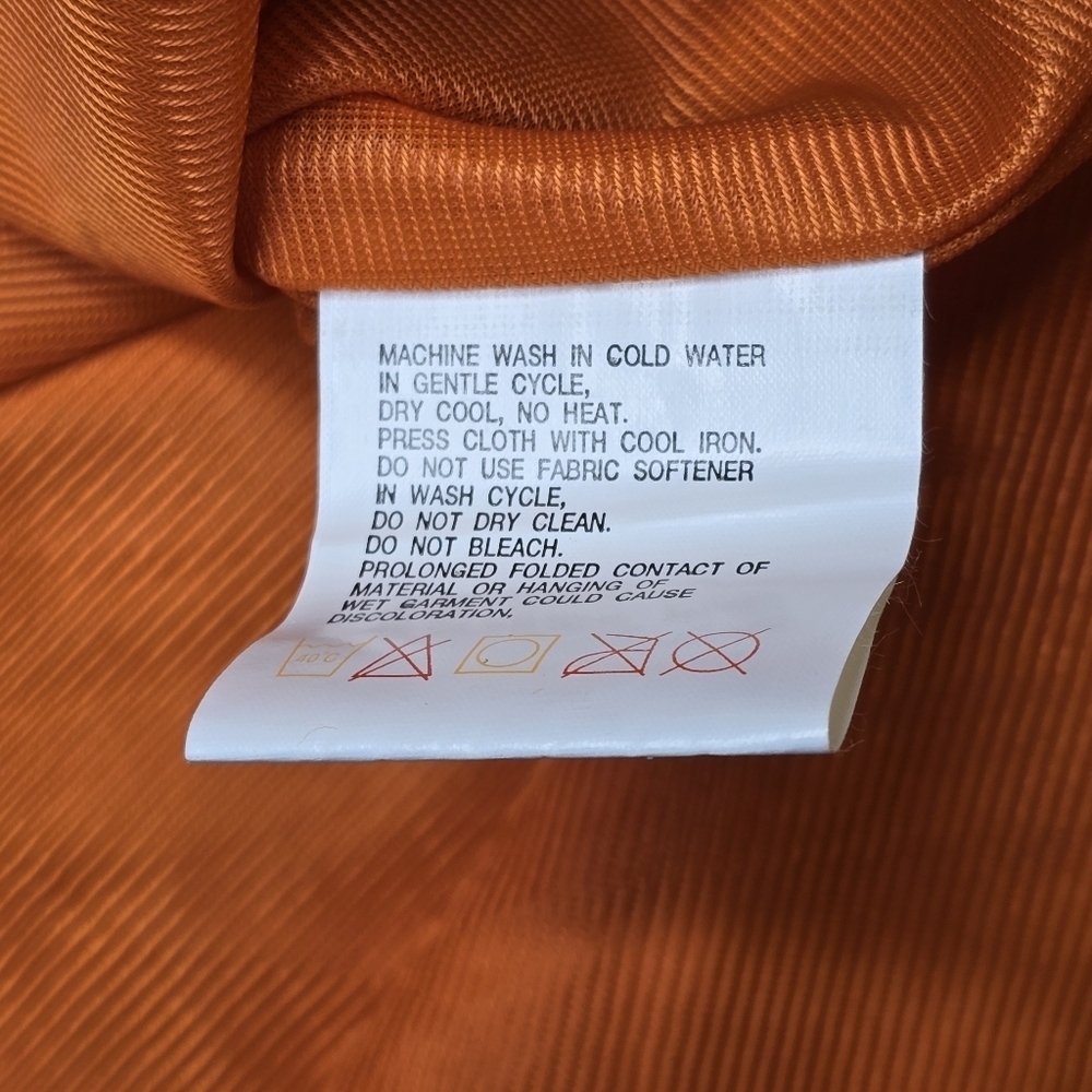 Sunice Men's Orange Golf Short Sleeve Windbreaker XL - Picture 9 of 11